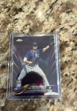 2018 Topps Chrome - Whit Merrifield #144 Purple Refractor /299