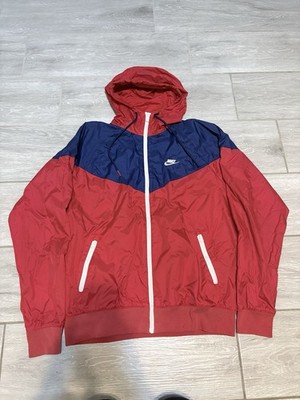 Nike Windrunner Men's Colorblock Hooded Full-Zip Windbreaker Jacket M
