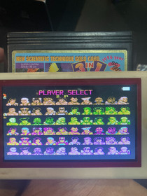 Famicom NES Game 1996 SC060 3in1 Bartman, Street Fighter, Super Contra