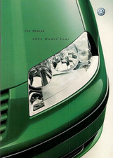 Volkswagen Sharan 2002-2003 UK Market Sales Brochure Carat, Sport & SE
