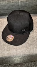 Vintage No Fear Skull Cap Hat Black 