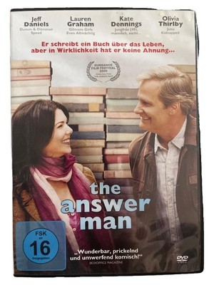 The Answer Man DVD Romcom Jeff Daniels Lauren Graham Kate Dennings FSK 16