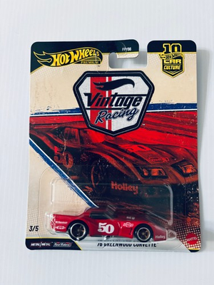 #ad Hot Wheels Premium Vintage Racing Series #x27;76 Greenwood Corvette $13.99