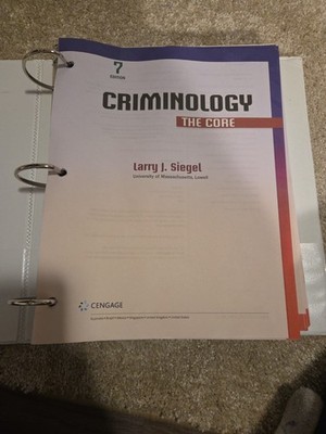 Bundle: Criminology: The Core, Loose-Leaf Version, 7th + MindTap