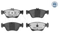 Meyle Bremsbelagsatz, Scheibenbremse MEYLE-PD: Advanced Perform 025 216 6419/PD