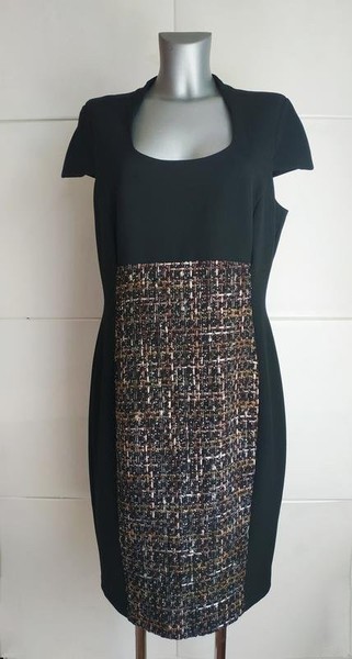 Women Phase Eight Dress Black 46 / 3XL / 54 #CCVY