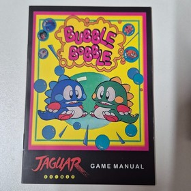 Bubble Bobble - Original Atari Jaguar Console Clear Game Protective Case