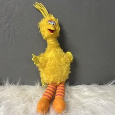 Vintage Sesame Street 1984 Child Guidance 13 Inch Big Bird Plush Stuffed Toy