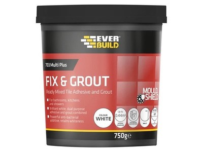 Everbuild Sika - 703 Fix & Grout Fliesenkleber 750g