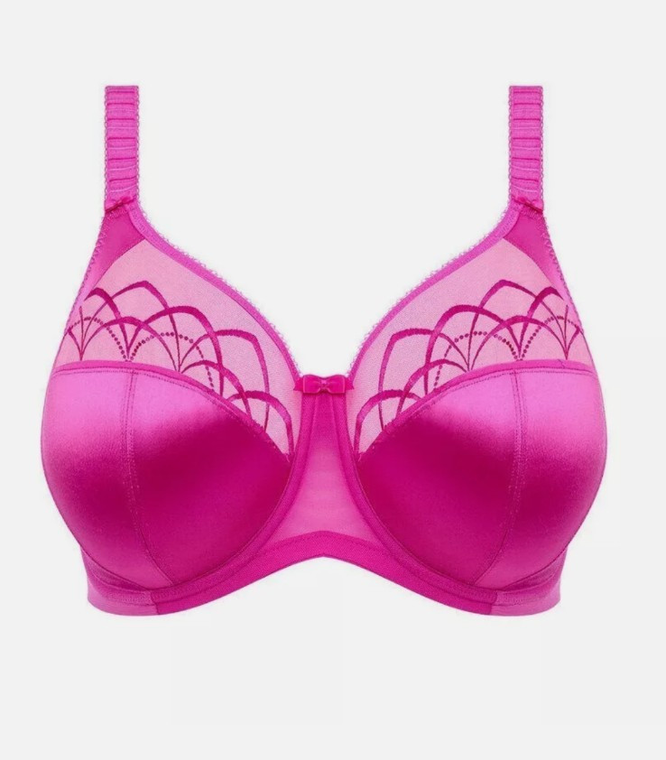 Elomi Cate Camelia Pink U/W Full Cup Banded Bra EL4030 Size 42GG RRP £42 image 3