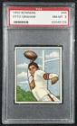 OTTO GRAHAM PSA 8 1950 BOWMAN FOOTBALL #45 ROOKIE CARD RC BROWNS HOF NM-MT