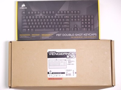 BAD Corsair Vengeance K70 MX Cherry Brown Mechanical Keyboard, PBT Double-Shot