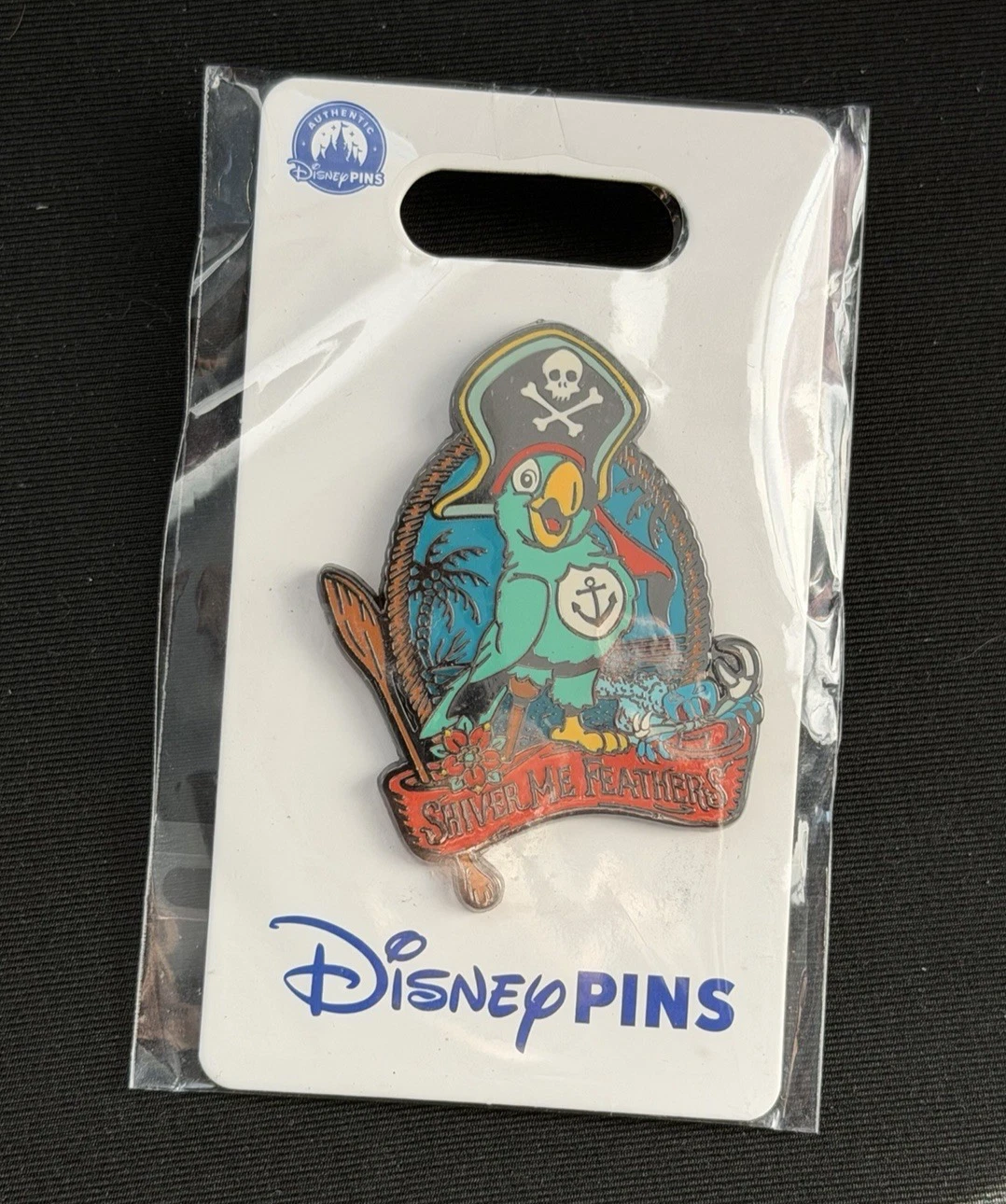 Disney Pirates Of The Caribbean Parrot Shiver Me Feathers 2025 Pin OE MIP