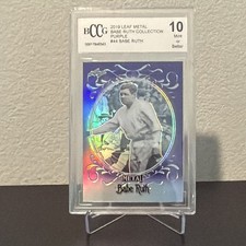 2019 Leaf Metal Babe Ruth Collection Baseball Cards - Special Edition Box 22