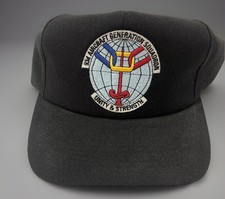 Vintage 93rd Aircraft Generation Squadron Unity Strength Truckers hat