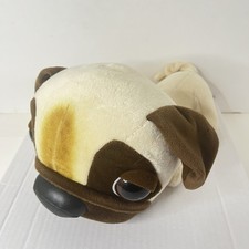 The Dog Artist Collection Pug 12" Plush Tan Dog Big Eyes Stuffed Animal Toy 2002