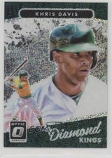 2017 Donruss Optic Panini Rewards White Sparkle Prizm Khris Davis #20 8k4