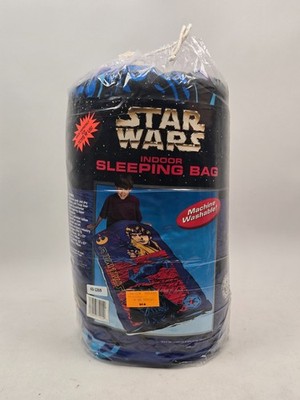 Vintage 1997 Star Wars Youth Sleeping Bag. Luke Sky walker And Darth Vader New