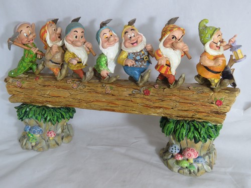 Disney Traditions Jim Shore Enesco Seven Dwarfs Homeward Bound With Original Box