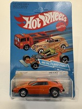 Vintage 1982 Hot Wheels Royal Flash Orange Metal Flake Paint #2501