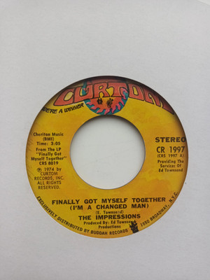 The Impressions - Finally Got Myself Together (I'm A Changed Man) / I'll Always