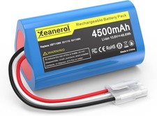 10.8V 4.5Ah Lithium Replacement Battery for Shark Vacuum Battery 10.8V XBT1106N