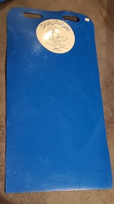 VINTAGE NORCA KRAZY KARPET BLUE FLEXIBLE ROLL UP SNOW TOBAGGAN SLED KAY-BEE TOYS