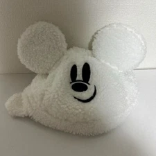 Tokyo Disney Resort Halloween Mickey Ghost Fluffy Cap JAPAN