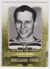 Charlie Gardiner 12-13 ITG Between the Pipes Decades 1930s #176 Blackhawks