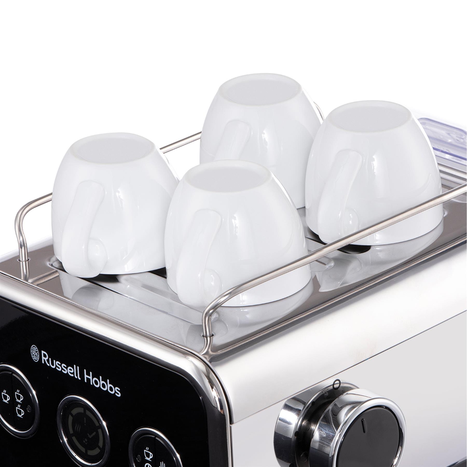 Russell Hobbs Espresso Machine Distinctions 15 Bar Pressure & Milk