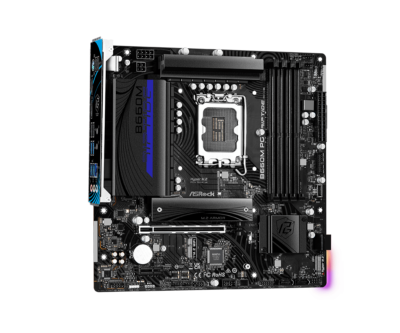 ASROCK B660M PG Riptide Micro ATX Intel B660 DDR4 LGA 1700 CPU