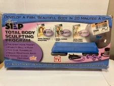 The Step Total Body Sculpting System Step Platform Resistance Band Yoga Ball 
