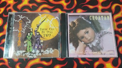 CROATAN Violent Passion There Can Be Only One W/ Postcards from Band on Tour