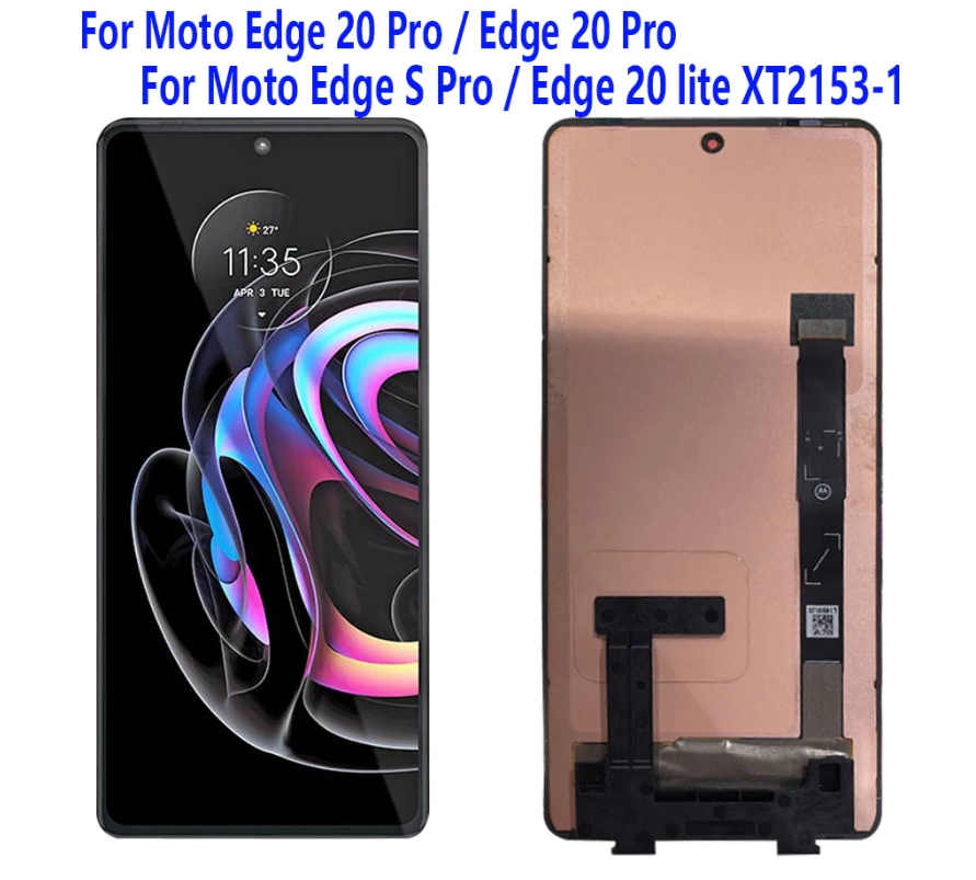 OEM For Motorola Moto Edge 20 Pro 20 Edge LCD Display Touch Screen 