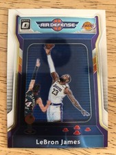  Lebron James 2020-21 Donruss Optic Air Defense Silver Los Angeles Lakers #3