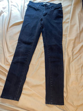 LEVI'S 711 SKINNY JEANS BLACK 26/30  not distressed at all  pre-owned