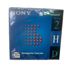 Sony HD IBM Formatted MFD 2 Micro Floppy Disk 2-Sided 10 Pack 2HD New Free Ship