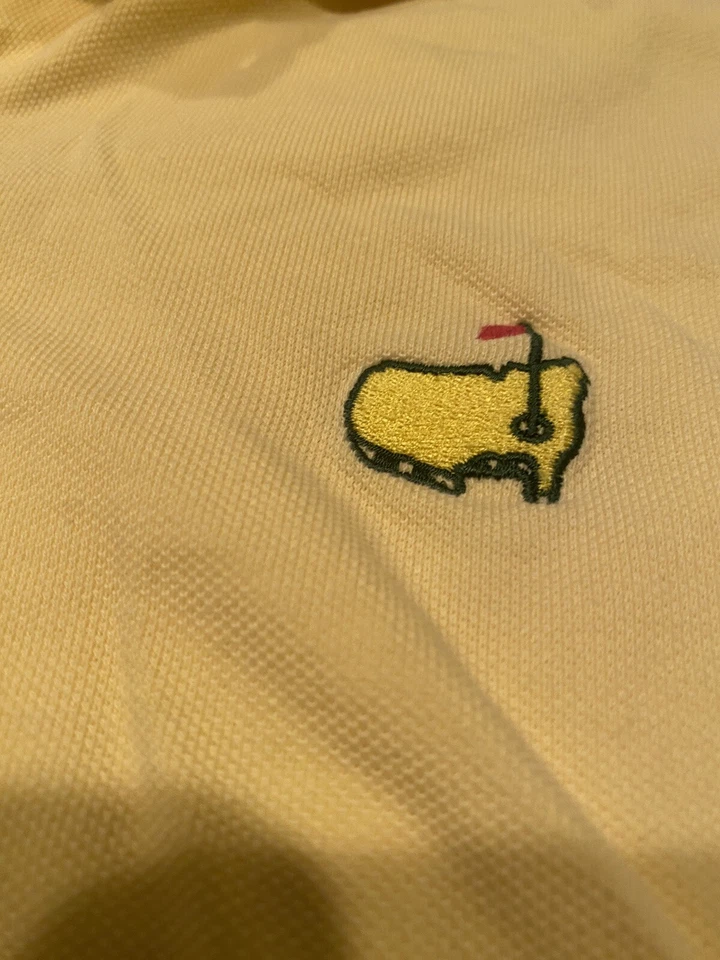 Antiga loja de golfe Slazenger Yellow Masters Augusta National tamanho XL - Imagem 3 de 4