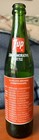 Vintage 1974 7-Up Salutes The Cleveland Browns  Commemorative Bottle Great Shape — photo 2