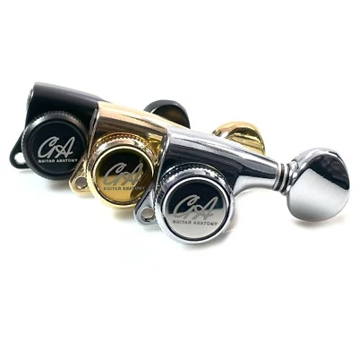 GUITAR ANATOMY Locking Tuners for Strat and Tele – Machine Heads for Stratocaster & Telecaster