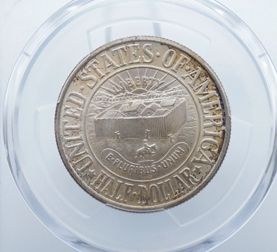 1936 York Commemorative 50c Half Dollar PCGS MS67 - U024 - Image 4 of 4