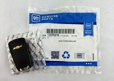 Used GM Remote Start Fob OEM GM Chevy Flip Key Switchblade Remote Fob Transmitter 13500221 Uncut Blade - Foto 11