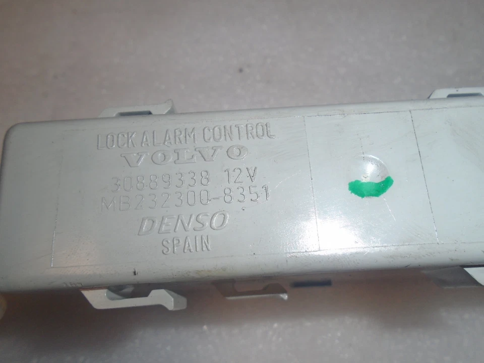 Volvo S40 2000 bloqueo alarma bloqueo bloqueo control ordenador módulo 30889338 Foto 2 de 3