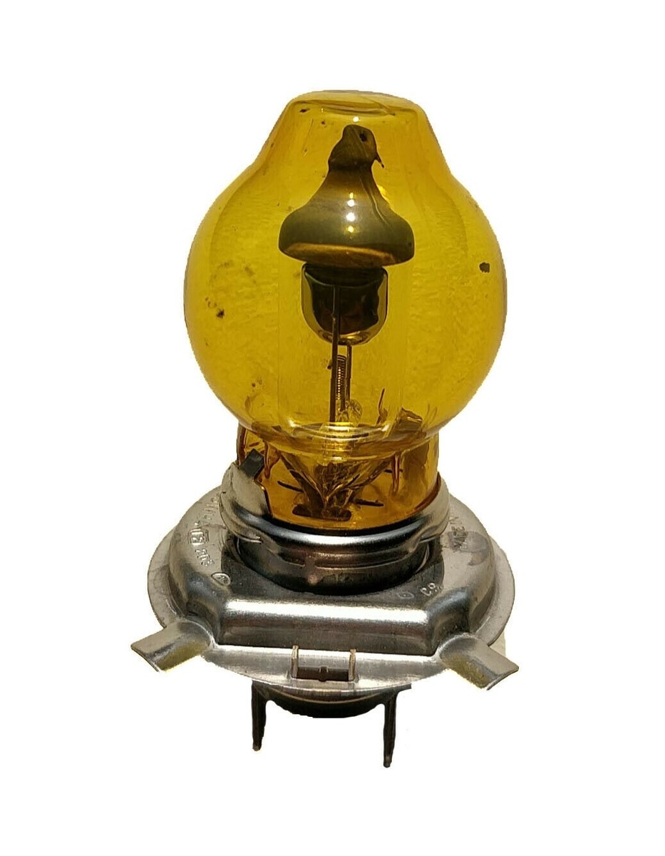 ONE NOS Philips H4 Amber Bulbs 12V 60/55W 12342/86 VINTAGE | eBay