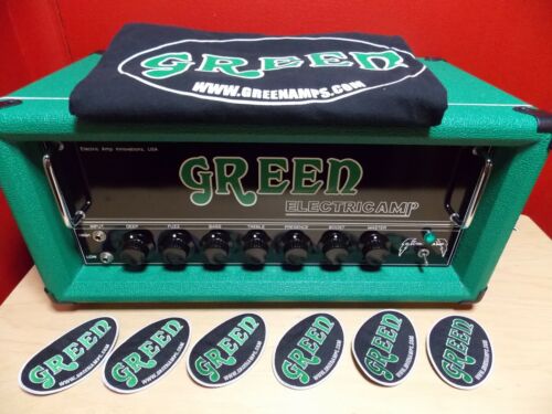 GREEN AMP Electricamp EMBROIDERED PATCH OFFICIAL TRADEMARK LOGO - Picture 3 of 4