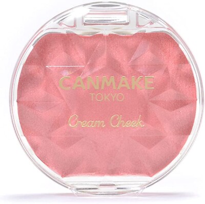 CANMAKE Cream Cheek Pearl Type P01 Peach Dazzle 4g