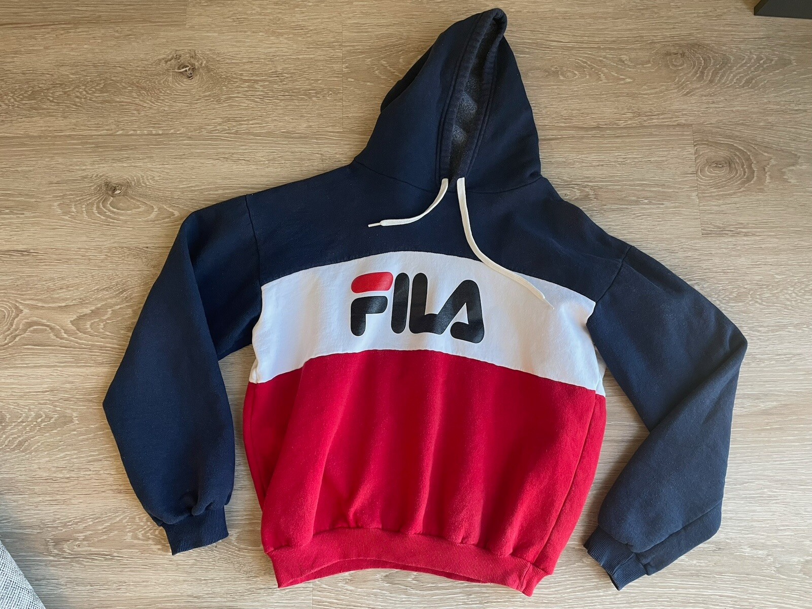 Pullover uomo FILA non autentico felpa con cappuccio casual uomo M