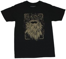 The Hobbit Adult New T-Shirt - Bless My Beard Fancy Beard Pic