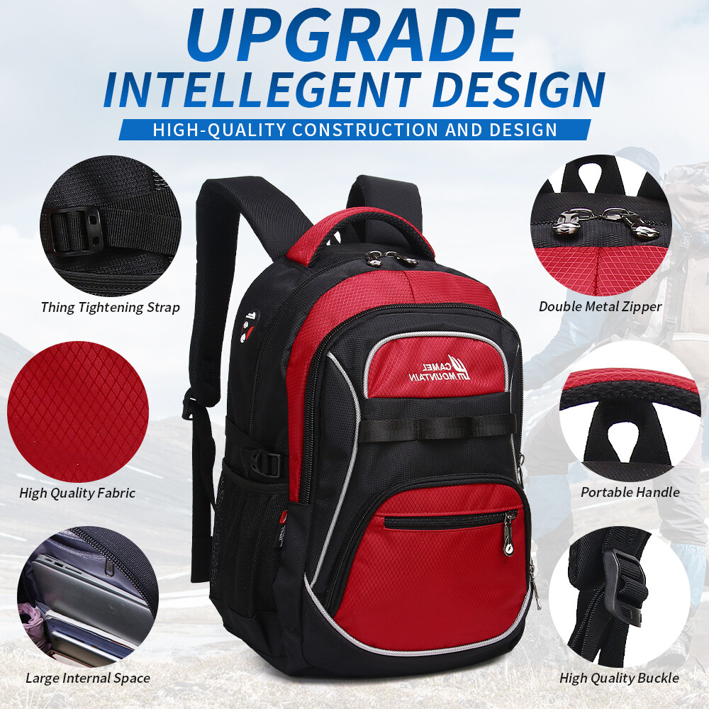 Men's Backpack Shoulder Bag Weekender Travel School Laptop Bags New Year