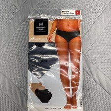 Member's Mark Ladies 4 Pack Hipster Underwear Size XL Black  Maple Sugar